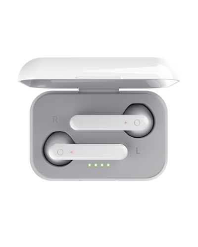 ყურსასმენი TRUST Primo Touch Stylish Wire-free Bluetooth WHITE (23783)