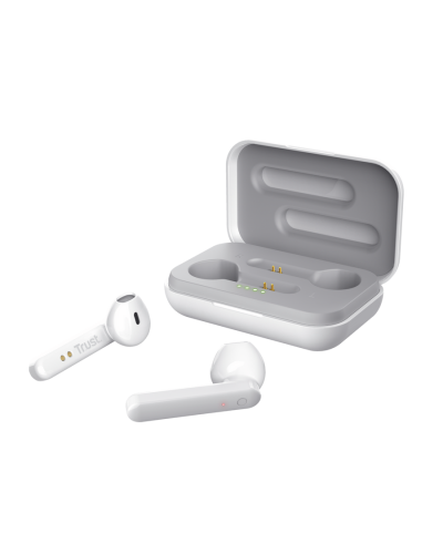 ყურსასმენი TRUST Primo Touch Stylish Wire-free Bluetooth WHITE (23783)