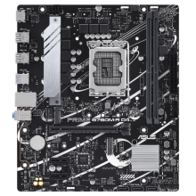 დედა დაფა ASUS Prime B760M-R D4 Gaming Motherboard Socket Intel LGA 1700 microATX, PCIe 4.0, DDR4, HDMI, SATA 6 Gbit/s, Aura Sync (162180)