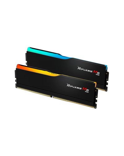 ოპერატიული მეხსიერება G.Skill Ripjaws M5 RGB 32GB (2 x 16GB) DDR5 6000 MT/s; Timing 36-36-36-96; XMP 3.0/EXPO; (F5-6000J3636F16GX2-RM5RK)