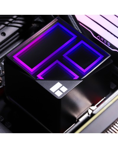 თხევადი გაგრილების სისტემა THERMALRIGHT Frozen Infinity 360 Black LGA 1700 (in bulk)-TL-M12 (TR-FI-360-B-BULK)