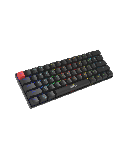 კლავიატურა Marvo KG933G Saber 61, Wired, USB, RGB, Mechanical Gaming Keyboard, black