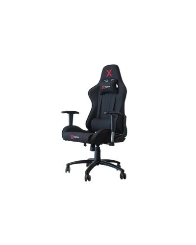 გეიმერული სავარძელი Vertex Turu Gaming Chair Black Fabric