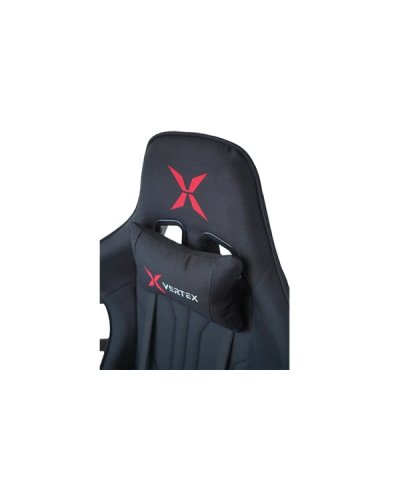 გეიმერული სავარძელი Vertex Turu Gaming Chair Black Fabric