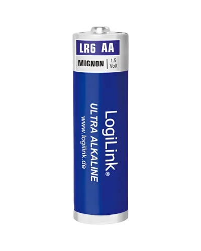 ელემენტი Logilink LR6F8 Battery, Ultra Power Alkaline AA, 8pcs, shrink foil