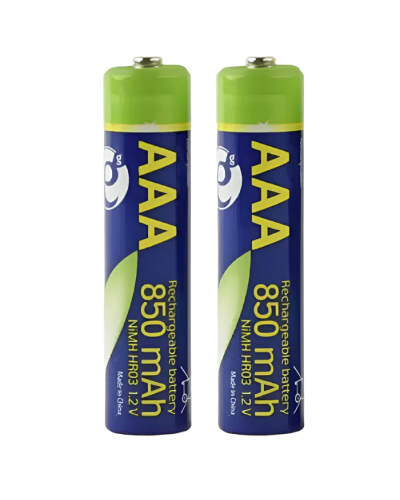 ელემენტი  Gembird EG-BA-AAA8R-01 Rechargeable AAA batteries 850mAh 2-Pack