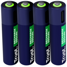 TRUST 25671 USB-C დატენვადი ელემენტები 4P – AAA (000000110933)