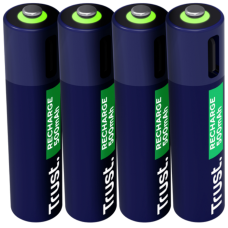TRUST 25671 USB-C დატენვადი ელემენტები 4P – AAA (000000110933)