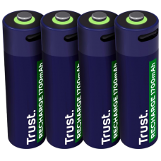 TRUST 25631 USB-C დატენვადი ელემენტები 4P-AA (000000111447)