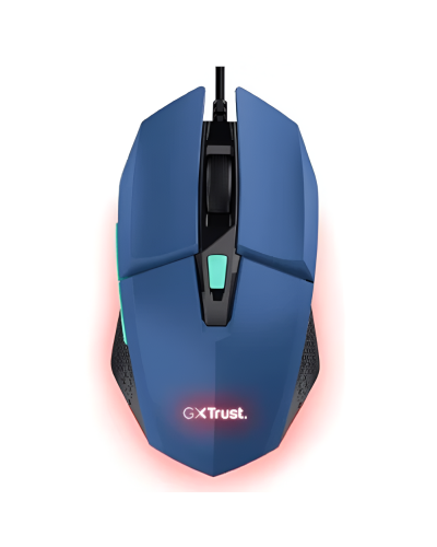 მაუსი  Trust GXT 109 Felox Gaming Mouse Blue - 25067 (000000109821)