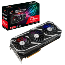 ვიდეო ბარათი ASUS ROG STRIX GAMING AMD Radeon™ RX 6800 OC edition 16GB GDDR6 (ROG-STRIX-RX6800-O16G-GAMING) (მეორადი)