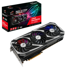 ვიდეო ბარათი ASUS ROG STRIX GAMING AMD Radeon™ RX 6800 OC edition 16GB GDDR6 (ROG-STRIX-RX6800-O16G-GAMING) (მეორადი)