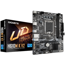 დედა დაფა Gigabyte  H610M K V2 1.0, LGA1700, DDR5 DIMM, 128GB (9MH61MK52-00-G10)