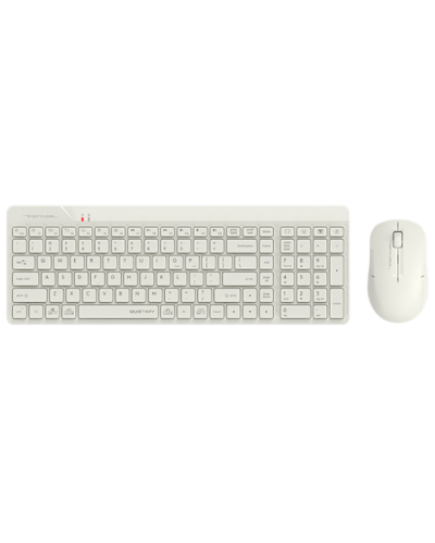 კლავიატურა-მაუსი A4Tech Fstyler FG2300 Air2 2.4G Wireless Combo Desktop Beige (13464)