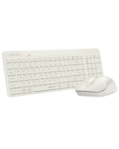 კლავიატურა-მაუსი A4Tech Fstyler FG2300 Air2 2.4G Wireless Combo Desktop Beige (13464)