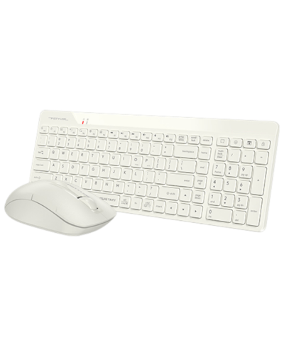 კლავიატურა-მაუსი A4Tech Fstyler FG2300 Air2 2.4G Wireless Combo Desktop Beige (13464)
