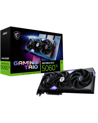 ვიდეო ბარათი MSI GeForce RTX 5060 Ti 16G GAMING TRIO (912-V535-058)
