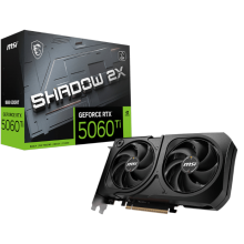ვიდეო ბარათი MSI GeForce RTX 5060 Ti 8G SHADOW 2X OC PLUS (912-V536-003)