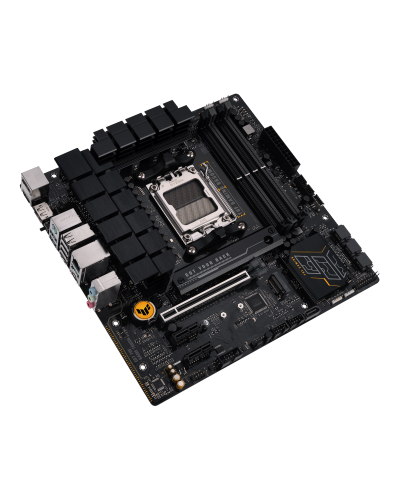 დედა დაფა ASUS TUF GAMING B650M-E (mATX, B650, 4xDDR5, 2хM.2, 3xPCIe, 2хDisplayPort, 1хHDMI)