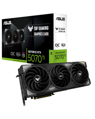 ვიდეო ბარათი - ASUS TUF RTX 5070-TI OC 16GB 