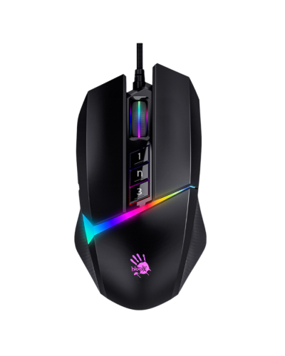 მაუსი A4tech Bloody W60 Max RGB Gaming Mouse Stone Black