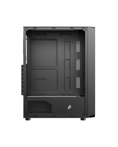 ქეისი  1ST PLAYER FD3 (ATX) BLACK +4 Unit F1 Fan