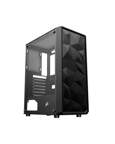 ქეისი  1ST PLAYER FD3 (ATX) BLACK +4 Unit F1 Fan