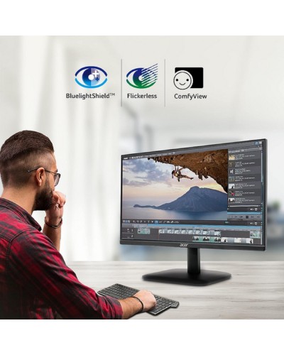 მონიტორი Acer EK221QE3bi - 21.5" inch / IPS / 100Hz / 1ms