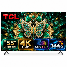 ტელევიზორი - TCL 55" ( 139cm ) / 4K UHD Mini LED 144Hz