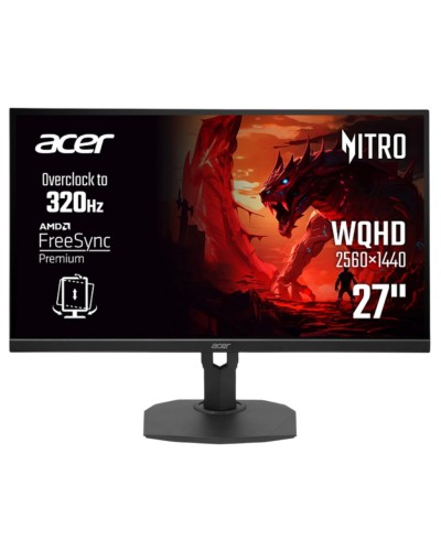 მონიტორი - Acer Nitro XF273UF3BMIIPRX - 27'' Inch / IPS / 320 Hz / 0.5ms / 2K QHD