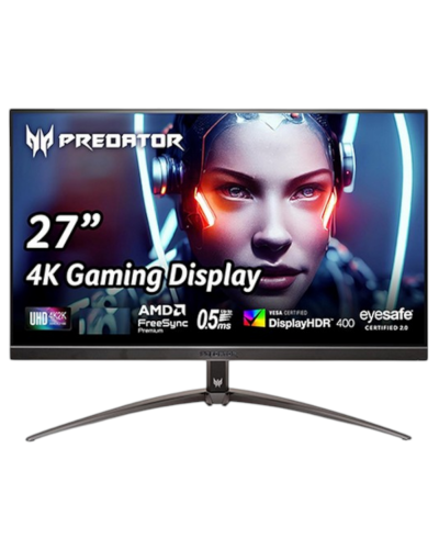 მონიტორი - Acer Predator XB273KV4BMIIPRX - 27 Inch / 4K / IPS / 320 Hz / 0.5 Ms
