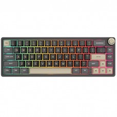 კლავიატურა - Royal Kludge RK R65 - RGB / მექანიკური / Brown switch / Type-C wired / Phantom