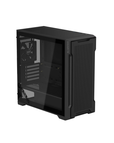 ქეისი - Gigabyte C102G GLASS - 2x120mm Fans / Mid Tower / Black