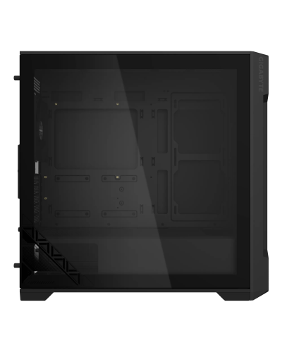ქეისი - Gigabyte C102G GLASS - 2x120mm Fans / Mid Tower / Black
