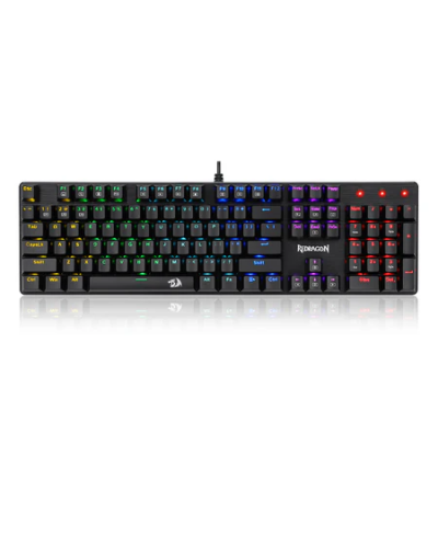 კლავიატურა - Redragon Sindri K671 - RGB / მექანიკური / Red Switch / USB wired / BLACK