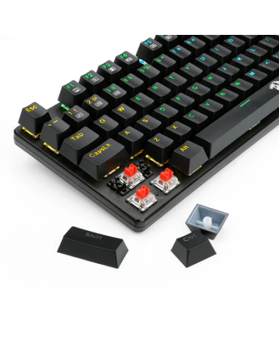 კლავიატურა - Redragon Sindri K671 - RGB / მექანიკური / Red Switch / USB wired / BLACK