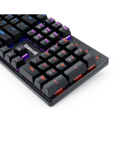 კლავიატურა - Redragon Sindri K671 - RGB / მექანიკური / Red Switch / USB wired / BLACK