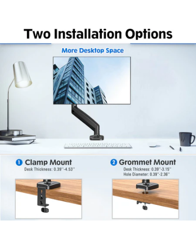 მონიტორის საკიდი - Redragon GMK-914 / ზომა: 13" - 32" ინჩი