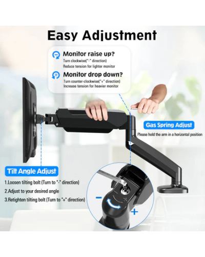 მონიტორის საკიდი - Redragon GMK-914 / ზომა: 13" - 32" ინჩი