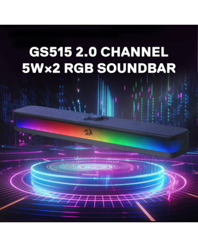 დინამიკი Redragon GS515 -  Dual Wireless Speaker Soundbar with Backlight