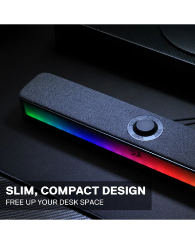 დინამიკი Redragon GS515 -  Dual Wireless Speaker Soundbar with Backlight