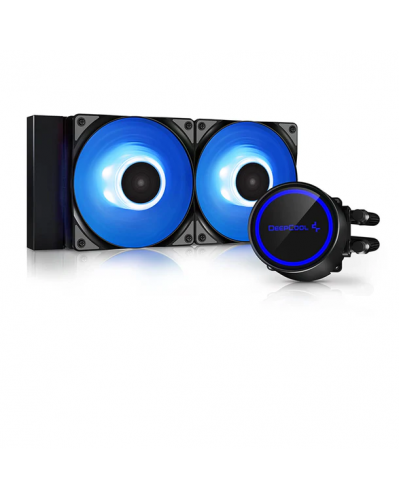 თხევადი გაგრილების სისტემა DeepCool GAMMAXX L240 A-RGB / 3-Pin / ARGB / 4-Pin / PWM 2x900~1600 RPM