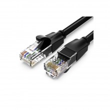 ქსელის კაბელი VENTION IBEBF Cat.6 UTP Patch Cable 1M Black