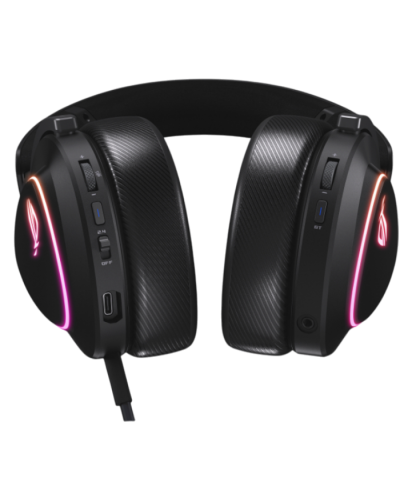 ყურსასმენი -  ASUS ROG Delta II  / Black / Wireless