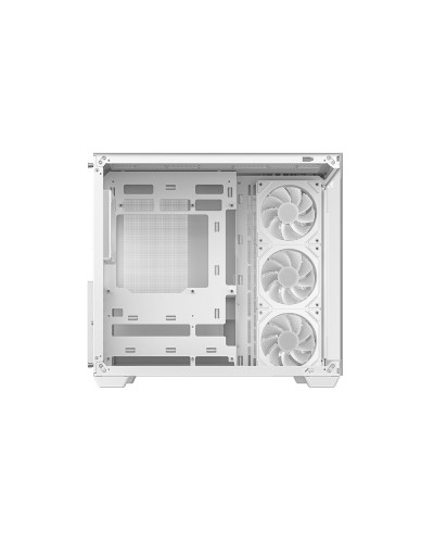 ქეისი CG530 4F Wh Deepcool - ITX/Micro-ATX/ATX , USB3.0×2、USB2.0×1 Side: 3×120mm Side: 3×120mm PWM+ARGB White