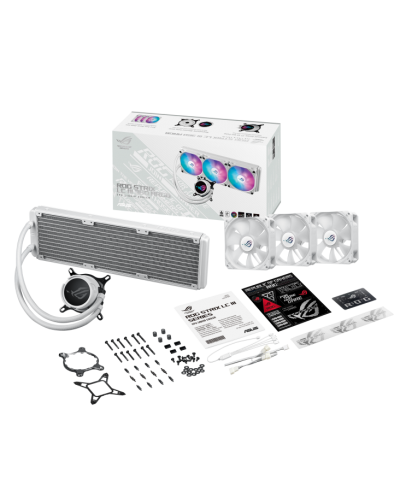 თხევადი გაგრილების სისტემა ASUS ROG STRIX LC III 360 - ARGB / White