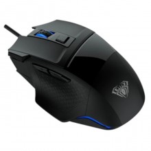 მაუსი AULA S12 - Rainbow Backlight / Wired / Optical / USB / Black