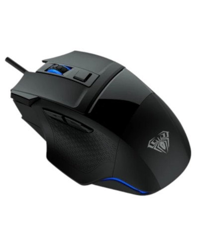 მაუსი AULA S12 - Rainbow Backlight / Wired / Optical / USB / Black