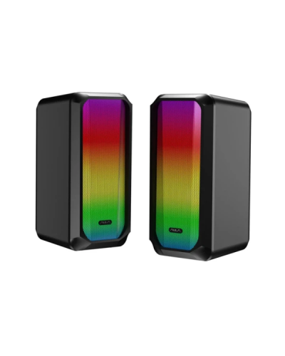 დინამიკი AULA N-600 / RGB / 6W / Black
