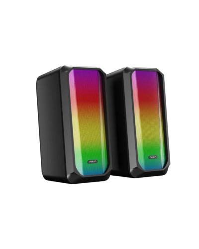 დინამიკი AULA N-600 / RGB / 6W / Black